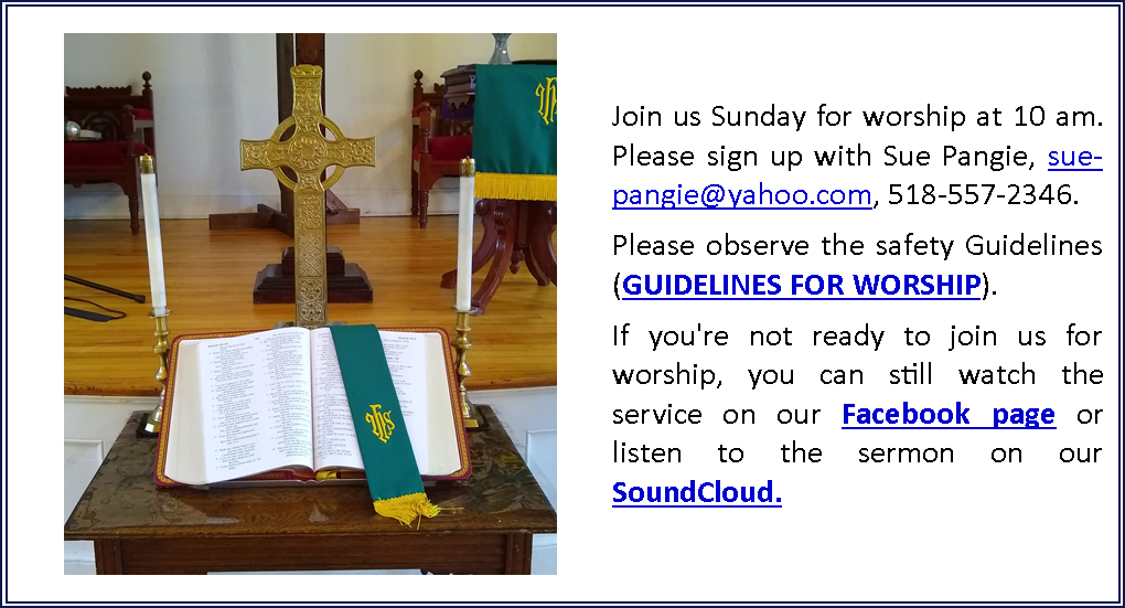 Serving Christ in Ballston Spa since 1834 First Presbyterian Church